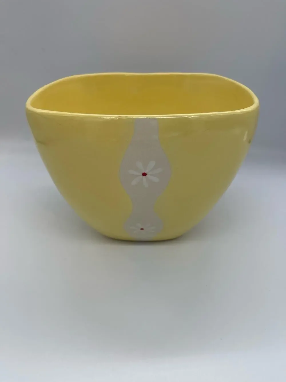 Pfaltzgraff Dazee Sun Yellow Daisy Serving Bowl 8